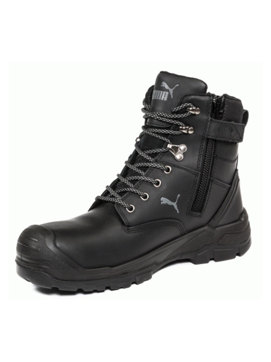 Μποτάκι ασφαλείας Εργασίας Puma CtX Black High s3 Μποτάκι ασφαλείας Εργασίας Puma CtX Black High s3