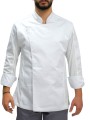 Μπλούζα Chef Μακρυμάνικη Λευκή Dryfit Μπλούζα Chef Μακρυμάνικη Λευκή Dryfit