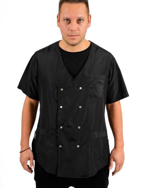 Επαγγελματική Μπλούζα Κομμωτικής Αδιάβροχη Μαύρη Επαγγελματική Μπλούζα Κομμωτικής Αδιάβροχη Μαύρη