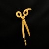 Επιχρυσωμένο Κόσμημα Χρυσό Ψαλιδι Επιχρυσωμένο Κόσμημα Χρυσό Ψαλιδι