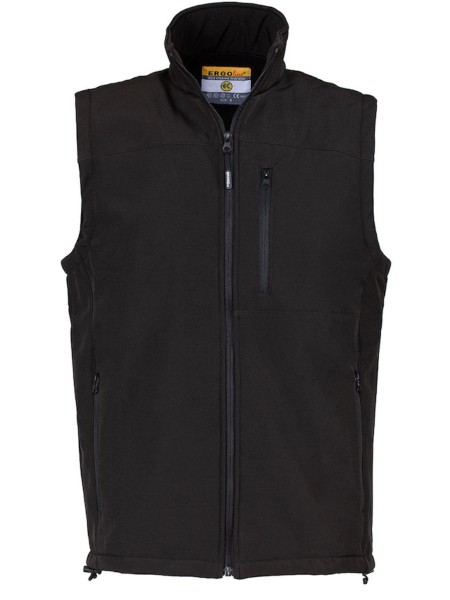Γιλέκο Εργασίας Μαύρο Softshell Γιλέκο Εργασίας Μαύρο Softshell