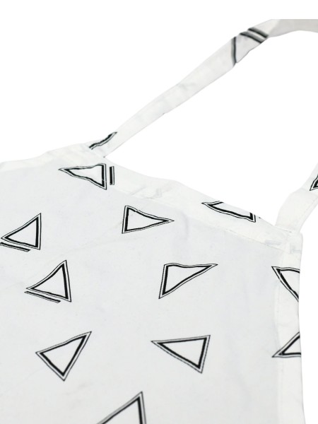 Ημιαδιάβροχη Ποδιά Λαιμού Με Ρόμβους Ημιαδιάβροχη Ποδιά Λαιμού Με Ρόμβους