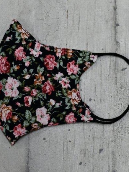 Μάσκα Floral Black Garden Μάσκα Floral Black Garden