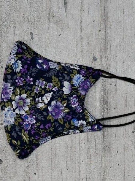 Μάσκα Floral Purple Garden Μάσκα Floral Purple Garden