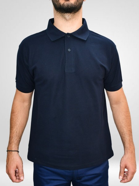 Μπλούζα Αντρική Πολο Με Πέτο Γιακά Μπλε Μπλούζα Αντρική Πολο Με Πέτο Γιακά Μπλε