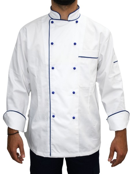 Μπλούζα Chef Μακρυμάνικη Λευκή Bluepass Μπλούζα Chef Μακρυμάνικη Λευκή Bluepass