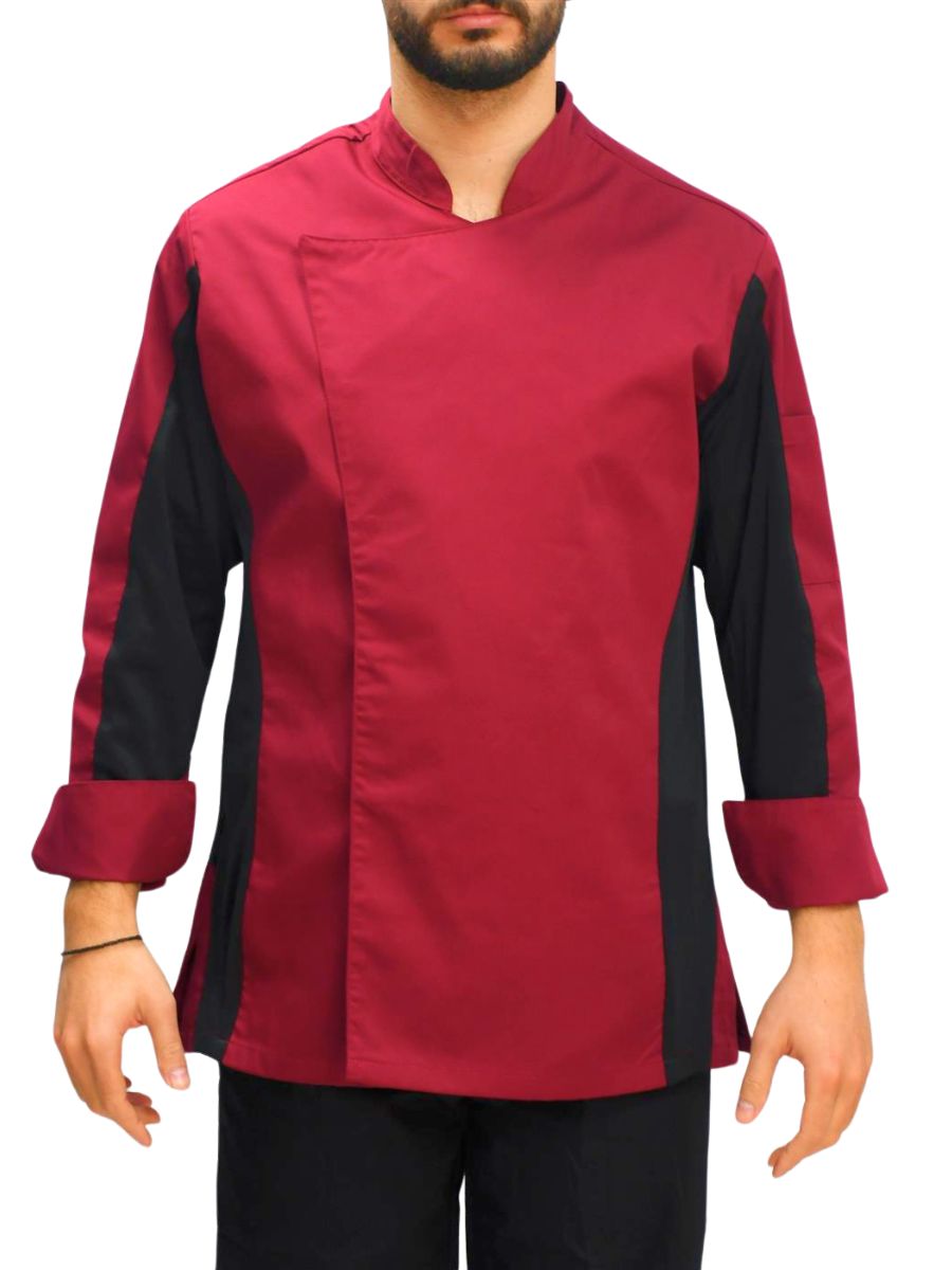 Μπλούζα Chef Μακρυμάνικη Μπορντό Dryfit Μπλούζα Chef Μακρυμάνικη Μπορντό Dryfit