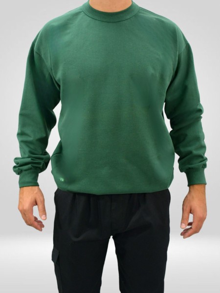 Μπλούζα Φούτερ Βαμβακερή Πράσινη Μπλούζα Φούτερ Βαμβακερή Πράσινη