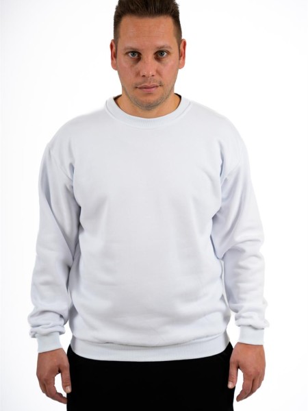 Μπλούζα Φούτερ Χωρις Κουκούλα White Μπλούζα Φούτερ Χωρις Κουκούλα White