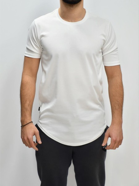 Μπλούζα Μακό Αντρική Λευκή Dryfit Μπλούζα Μακό Αντρική Λευκή Dryfit
