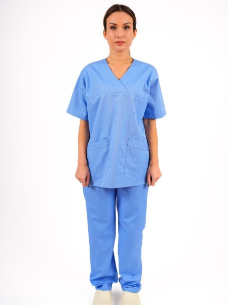 Μπλούζα Νοσηλευτών Ανοιχτό Μπλε Μπλούζα Νοσηλευτών Ανοιχτό Μπλε