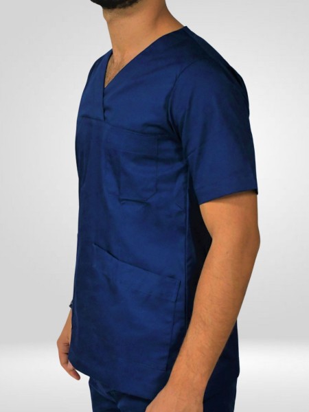 Μπλούζα Νοσηλευτών Αντρική Μπλε Μπλούζα Νοσηλευτών Αντρική Μπλε