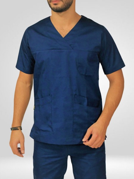 Μπλούζα Νοσηλευτών Αντρική Μπλε Μπλούζα Νοσηλευτών Αντρική Μπλε