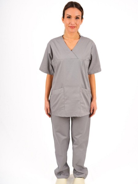 Μπλούζα Νοσηλευτών Γκρι Μπλούζα Νοσηλευτών Γκρι