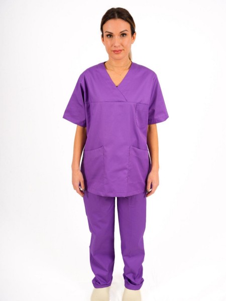 Μπλούζα Νοσηλευτών Μοβ Μπλούζα Νοσηλευτών Μοβ