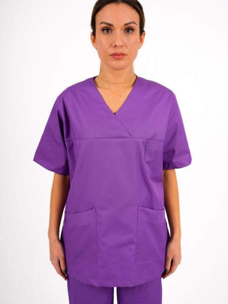 Μπλούζα Νοσηλευτών Μοβ Μπλούζα Νοσηλευτών Μοβ