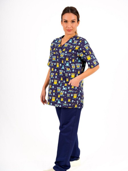 Μπλούζα Νοσηλευτών Owl Μπλούζα Νοσηλευτών Owl