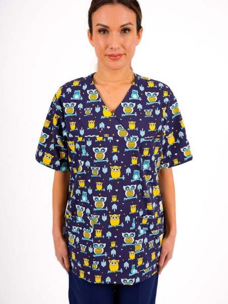 Μπλούζα Νοσηλευτών Owl Μπλούζα Νοσηλευτών Owl