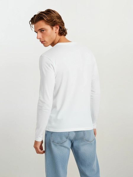 Μπλούζα Μακρυμάνικη Λευκή EXTREME  Μπλούζα Μακρυμάνικη Λευκή EXTREME