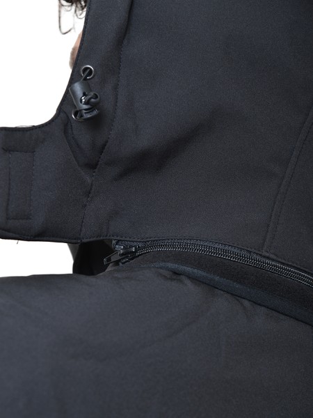 Μπουφάν Εργασίας Μαύρο Με Κουκούλα Softshell Μπουφάν Εργασίας Μαύρο Με Κουκούλα Softshell