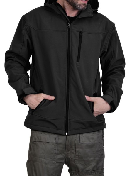 Μπουφάν Εργασίας Μαύρο Softshell Μπουφάν Εργασίας Μαύρο Softshell