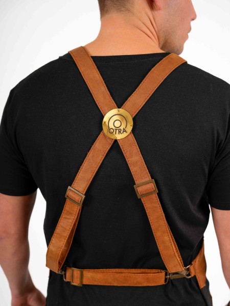 Ολόσωμη Ποδιά Χιαστί Μαύρη Αδιάβροχη Με Τεχνόδερμα Ολόσωμη Ποδιά Χιαστί Μαύρη Αδιάβροχη Με Τεχνόδερμα