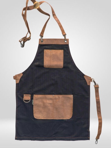 Ολόσωμη Ποδιά Χιαστί Μαύρη Με Τεχνόδερμα Ολόσωμη Ποδιά Χιαστί Μαύρη Με Τεχνόδερμα