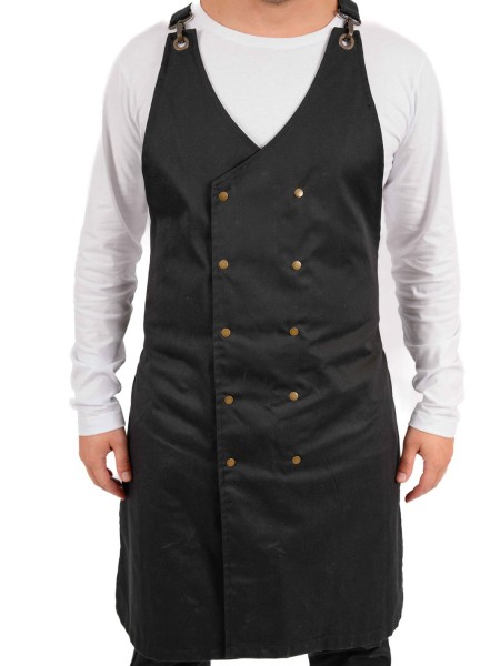 Ολόσωμη Ποδιά Χιαστί Με Διπλό Κούμπωμα Ολόσωμη Ποδιά Χιαστί Με Διπλό Κούμπωμα