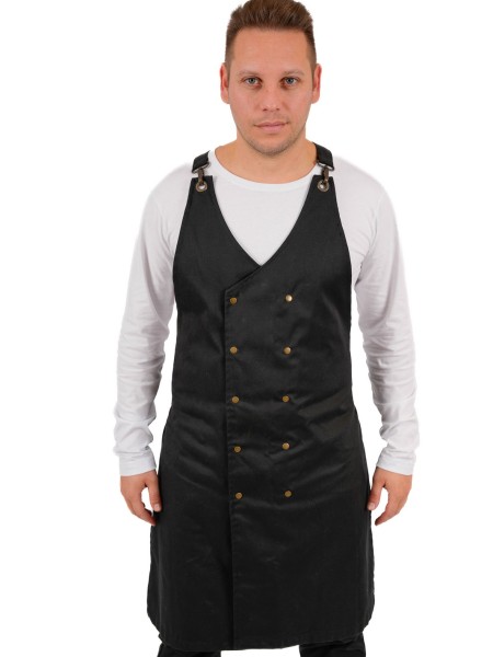 Ολόσωμη Ποδιά Χιαστί Με Διπλό Κούμπωμα Ολόσωμη Ποδιά Χιαστί Με Διπλό Κούμπωμα