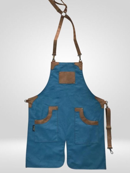 Ολόσωμη Ποδιά Χιαστί Μπλε Διαμάντι Με Ταμπά Ολόσωμη Ποδιά Χιαστί Μπλε Διαμάντι Με Ταμπά