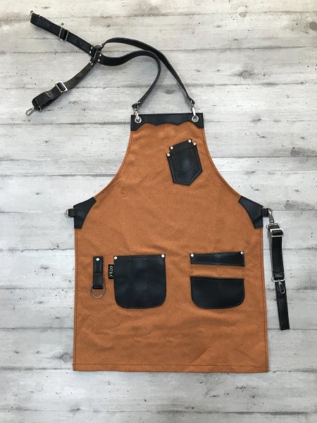 Ολόσωμη Ποδιά Χιαστί Πορτοκαλί Με Τεχνόδερμα Ολόσωμη Ποδιά Χιαστί Πορτοκαλί Με Τεχνόδερμα