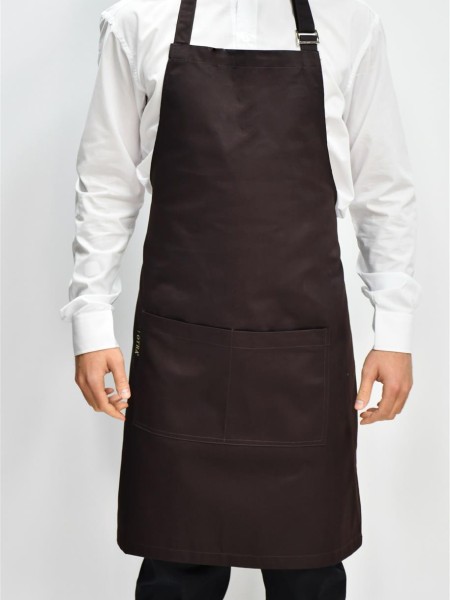 Ολόσωμη Ποδιά Λαιμού Καφέ Ολόσωμη Ποδιά Λαιμού Καφέ