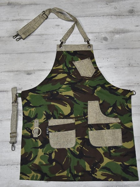 Ολόσωμη Ποδιά Παραλλαγής Με Ψάθινες Λεπτομέρειες Ολόσωμη Ποδιά Παραλλαγής Με Ψάθινες Λεπτομέρειες