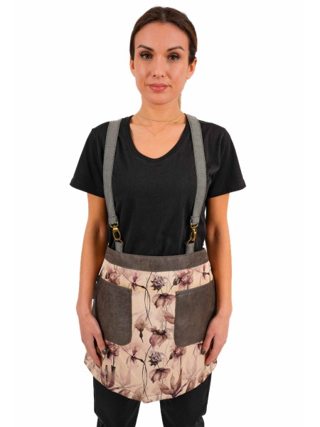 Ποδιά Μέσης Χιαστί Γκρι Τεχνόδερμα Με Σχέδιο Autumn Ποδιά Μέσης Χιαστί Γκρι Τεχνόδερμα Με Σχέδιο Autumn