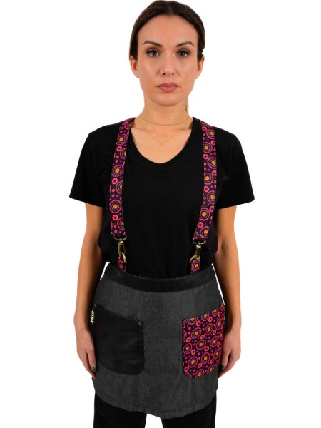 Ποδιά Μέσης Χιαστί Τζιν Σκούρο Με Σχέδιο Nirvana Ποδιά Μέσης Χιαστί Τζιν Σκούρο Με Σχέδιο Nirvana