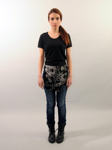 Ποδιά Μέσης Κοντή Ασύμμετρη Με Σχέδιο Ποδιά Μέσης Κοντή Ασύμμετρη Με Σχέδιο