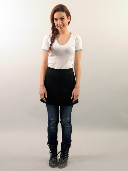 Ποδιά Μέσης Κοντή Μαύρη Οβάλ Ποδιά Μέσης Κοντή Μαύρη Οβάλ