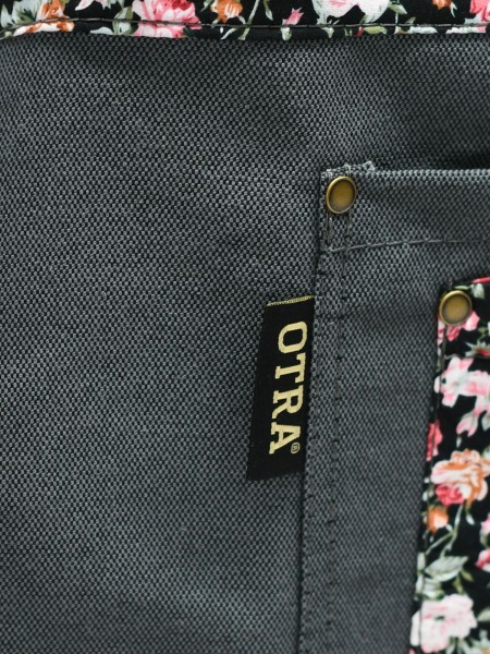 Ποδιά Μέσης Κοντή Με Σχέδιο Ροζ Λουλούδι Ποδιά Μέσης Κοντή Με Σχέδιο Ροζ Λουλούδι