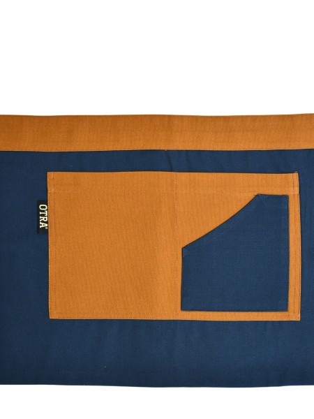 Ποδιά Μέσης Κοντή Μπλε Με Πορτοκαλί Λεπτομέρειες Ποδιά Μέσης Κοντή Μπλε Με Πορτοκαλί Λεπτομέρειες