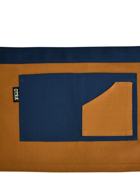 Ποδιά Μέσης Κοντή Πορτοκαλί Με Μπλε Λεπτομέρειες Ποδιά Μέσης Κοντή Πορτοκαλί Με Μπλε Λεπτομέρειες