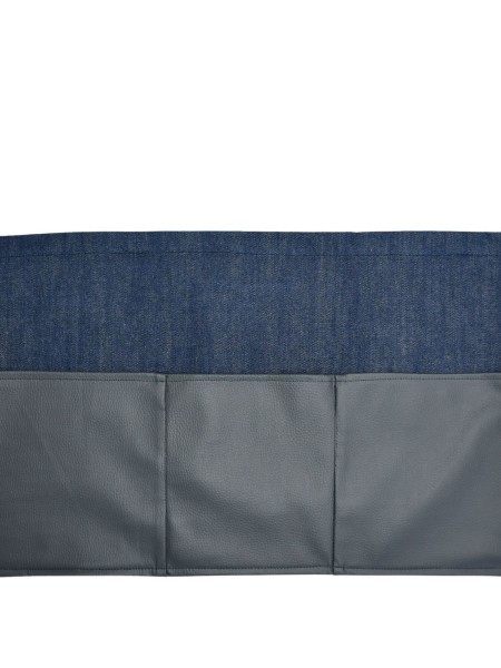 Ποδιά Μέσης Κοντή Τζιν Με Γκρι Λεπτομέρειες Ποδιά Μέσης Κοντή Τζιν Με Γκρι Λεπτομέρειες