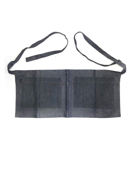 Ποδιά Μέσης Κοντή Τζιν Με Ριγέ Λεπτομέρειες Τζιν Ποδιά Μέσης Κοντή Τζιν Με Ριγέ Λεπτομέρειες Τζιν