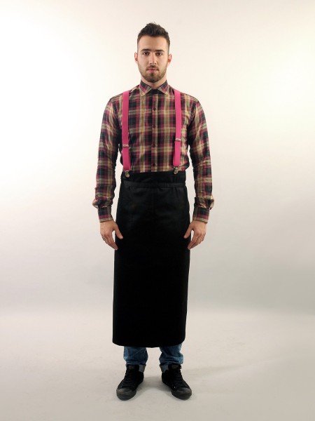 Ποδιά Μέσης Μακριά Μαύρη Με Δύο Τσέπες Ποδιά Μέσης Μακριά Μαύρη Με Δύο Τσέπες