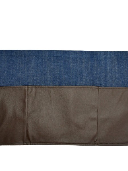 Ποδιά Μέσης Μπλε Τζιν Με Καφέ λεπτομέρειες Ποδιά Μέσης Μπλε Τζιν Με Καφέ λεπτομέρειες