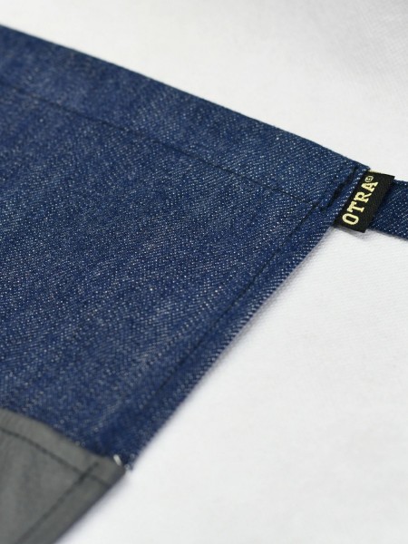 Ποδιά Μέσης Μπλε Τζιν Με Μαύρες Λεπτομέρειες Ποδιά Μέσης Μπλε Τζιν Με Μαύρες Λεπτομέρειες