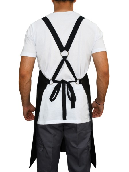 Ποδιά Ολόσωμη Αδιάβροχη Χιαστί Μαύρη Ποδιά Ολόσωμη Αδιάβροχη Χιαστί Μαύρη