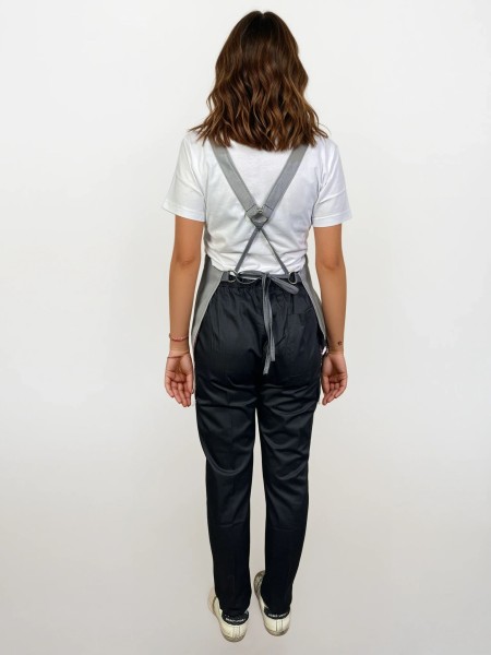 Ποδιά Ολόσωμη Αδιάβροχη Χιαστί Γκρι Με Τσέπες Ποδιά Ολόσωμη Αδιάβροχη Χιαστί Γκρι Με Τσέπες