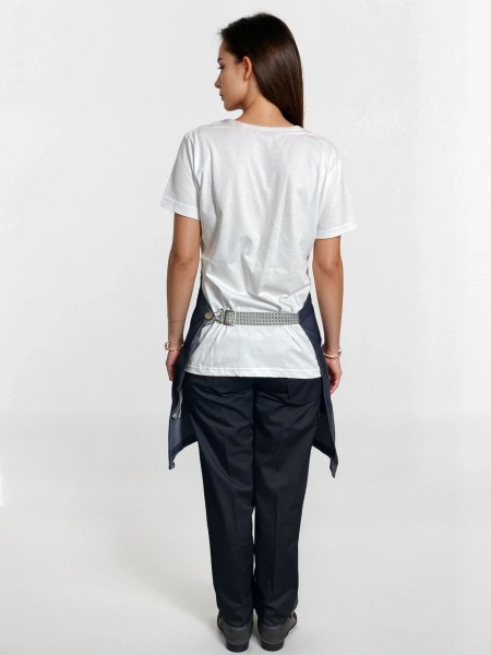 Ολόσωμη Ποδιά Λαιμού Με Καρό Λεπτομέρειες Ολόσωμη Ποδιά Λαιμού Με Καρό Λεπτομέρειες