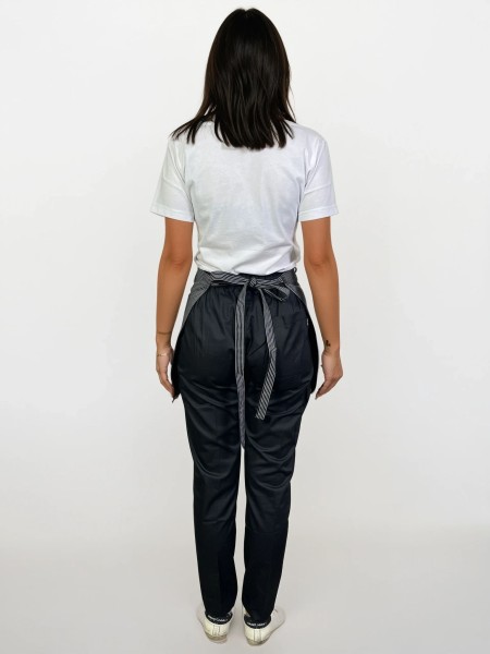 Ποδιά Μέσης Κοντή Ριγέ Λευκή Ποδιά Μέσης Κοντή Ριγέ Λευκή