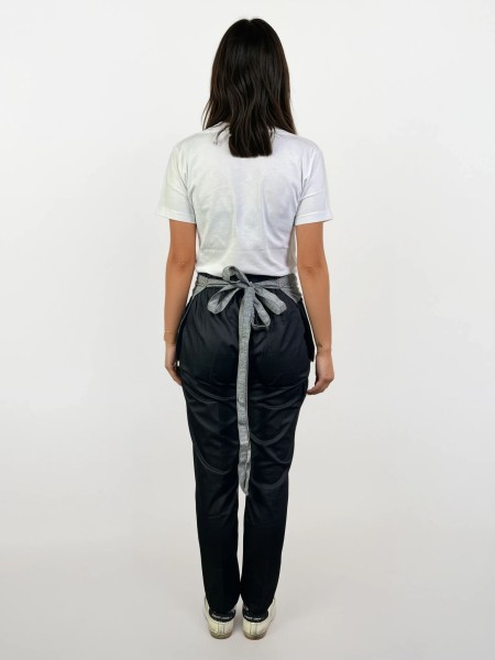 Ποδιά Μέσης Κοντή Τζιν Με Γκρι Ανοιχτή Λεπτομέρεια Ποδιά Μέσης Κοντή Τζιν Με Γκρι Ανοιχτή Λεπτομέρεια